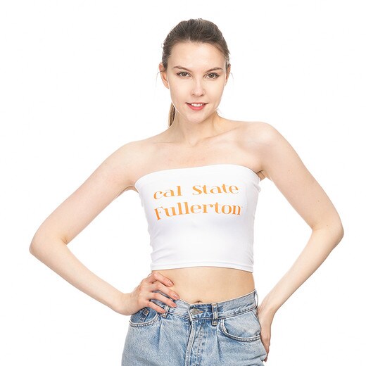 Zoozatz Fullerton Tube Top - White